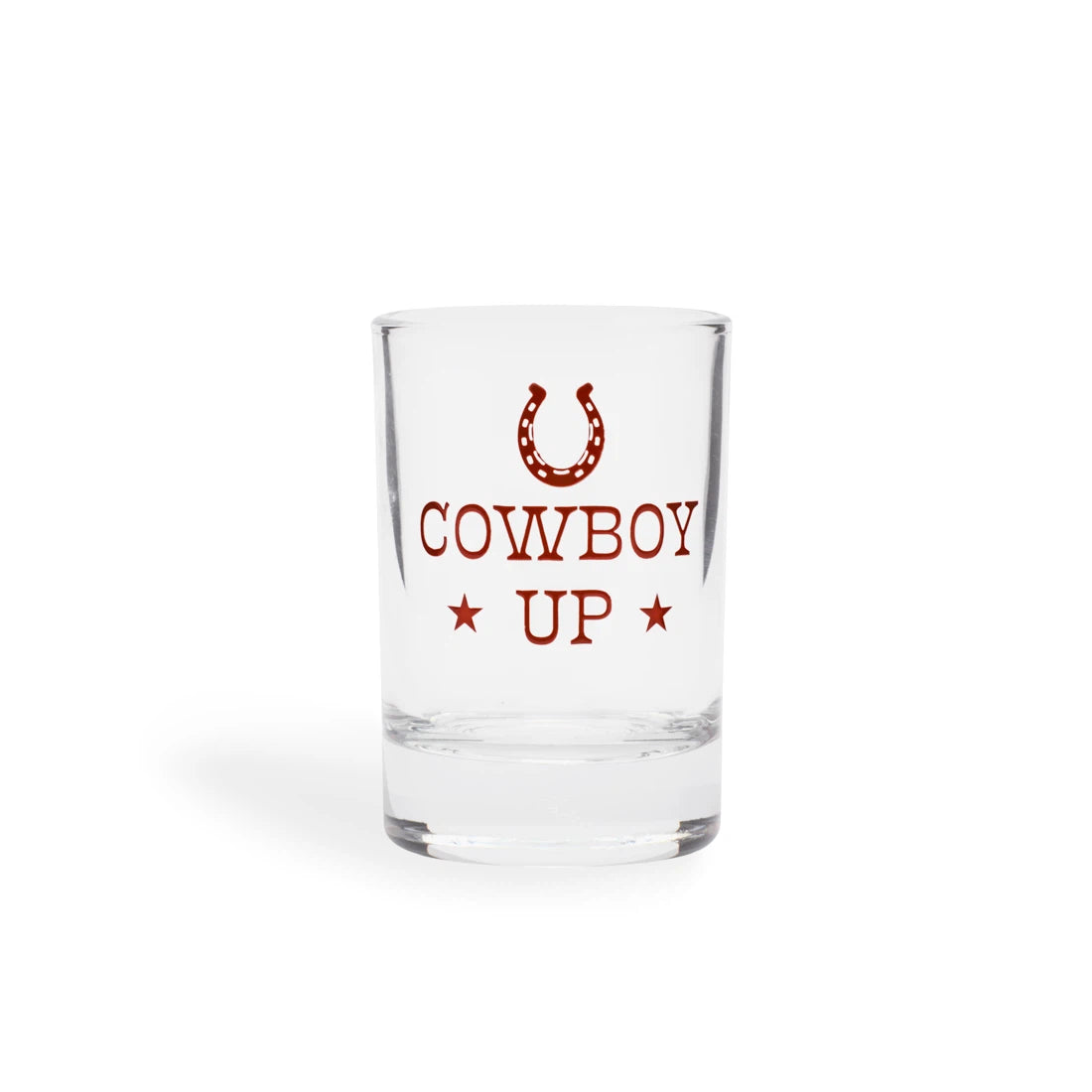 COWBOY UP SHOT GLASS (1.85OZ)