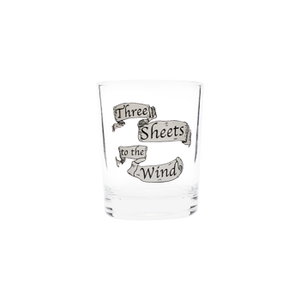 THREE SHEETS TO THE WIND SHOT GLASS (3.38OZ)