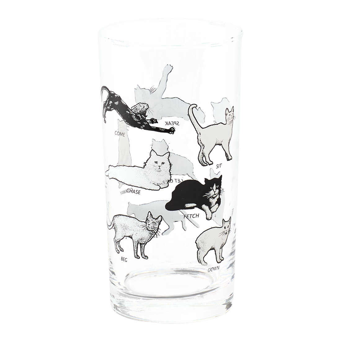 Cat Tricks - Highball Glass