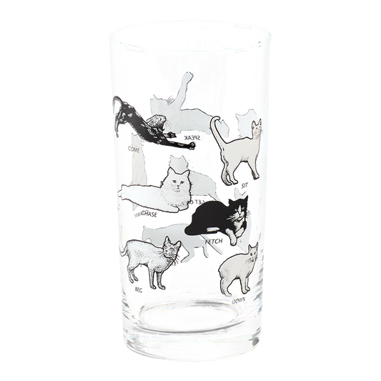 CAT TRICKS - HIGHBALL GLASS (12OZ)