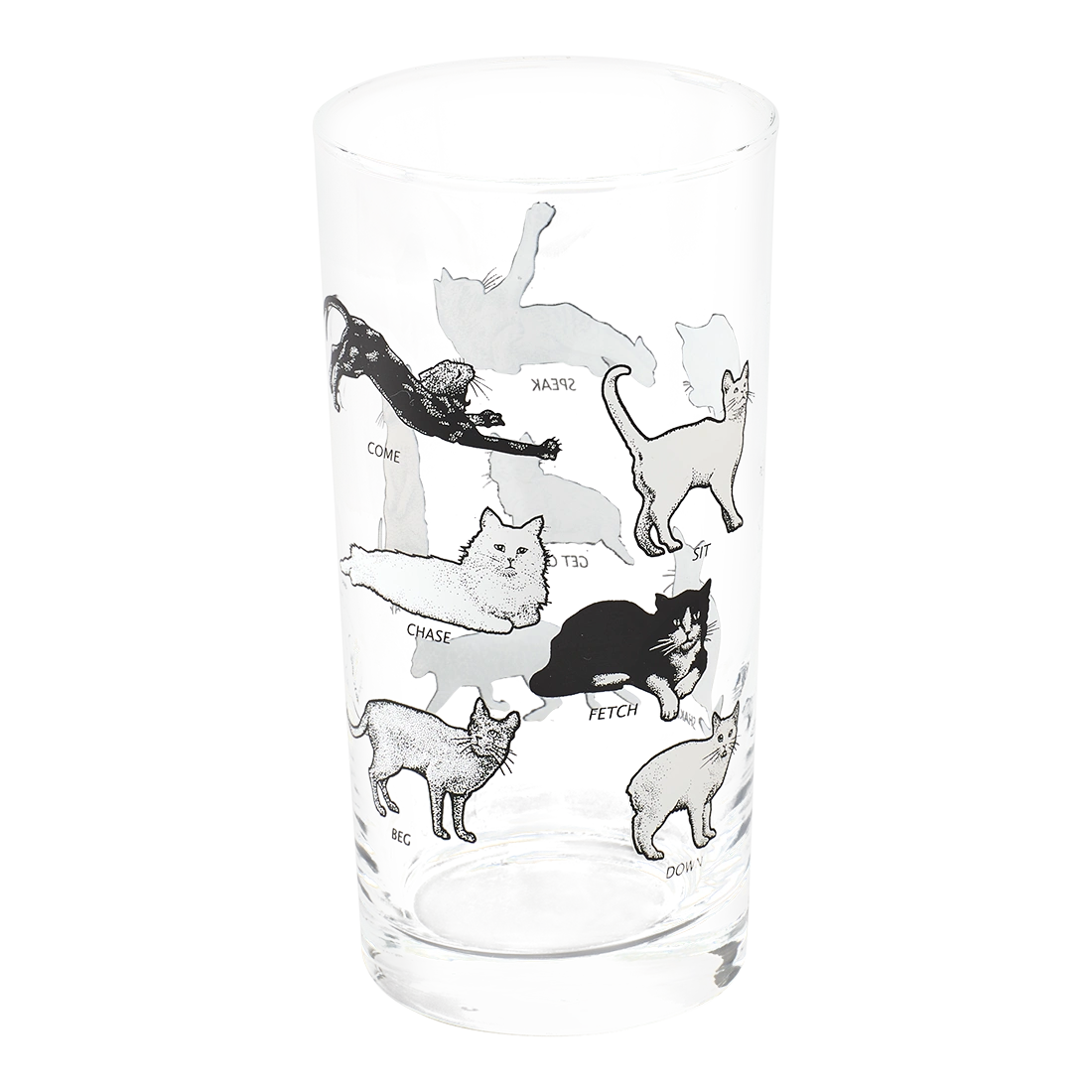 CAT TRICKS - HIGHBALL GLASS (12OZ)