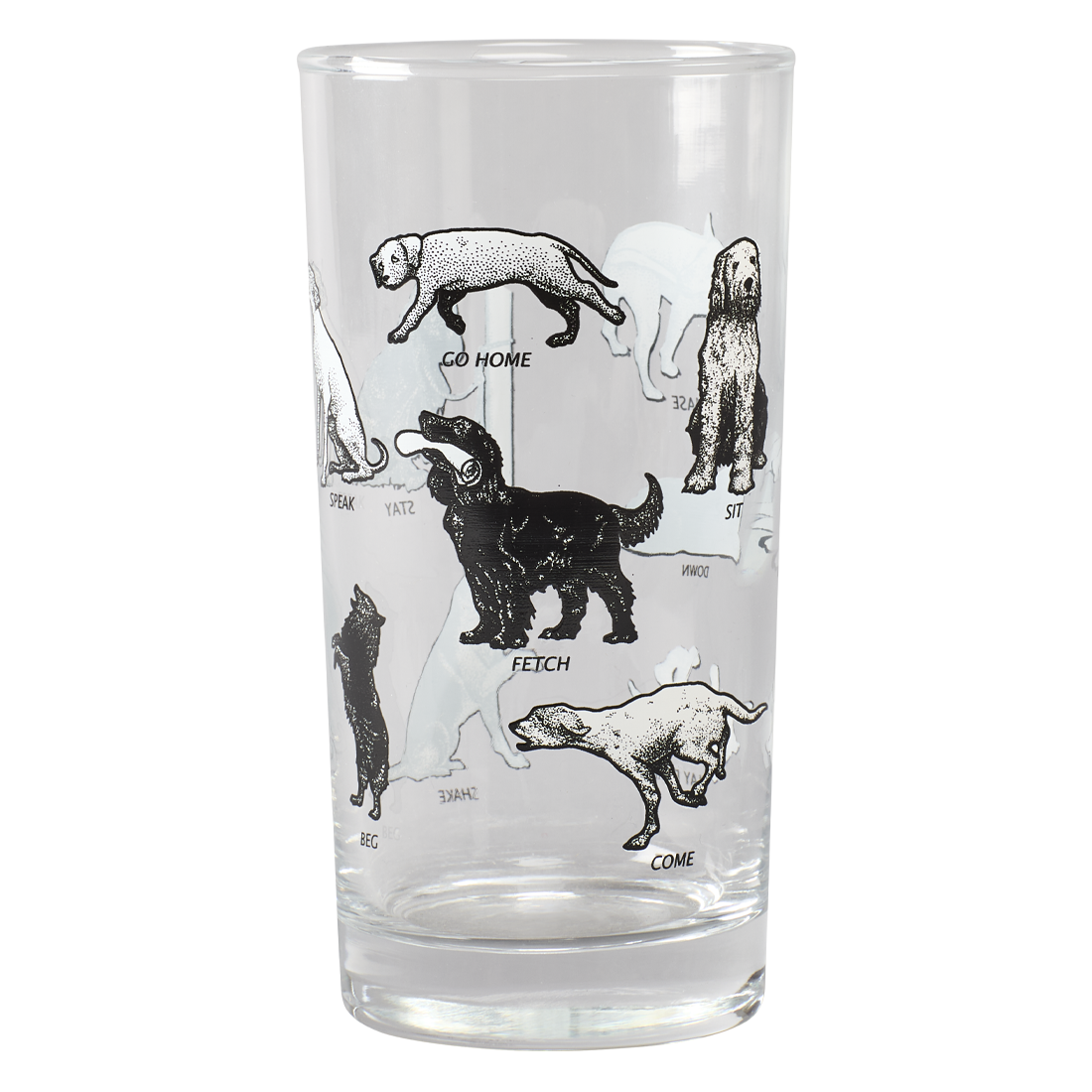 Dog Tricks - Highball Glass