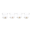 MTA - NYC SUBWAY TOKEN GLASS (SET OF 4)