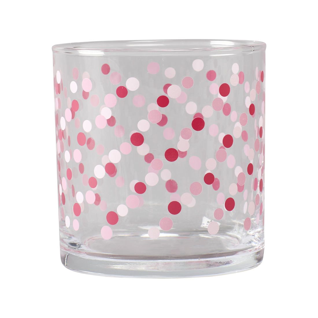 Novelty Glassware - Party Glasses - Pink Party Dots (11.5oz)