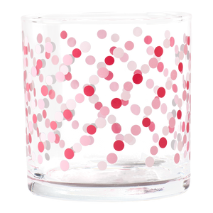 Novelty Glassware - Party Glasses - Pink Party Dots (11.5oz)