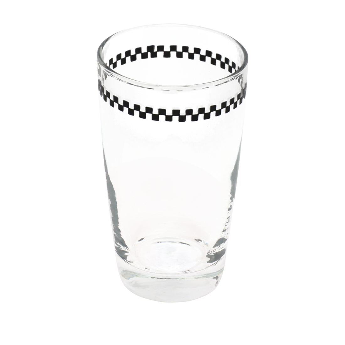 CHECKERBOARD - JUICE GLASS (8OZ)