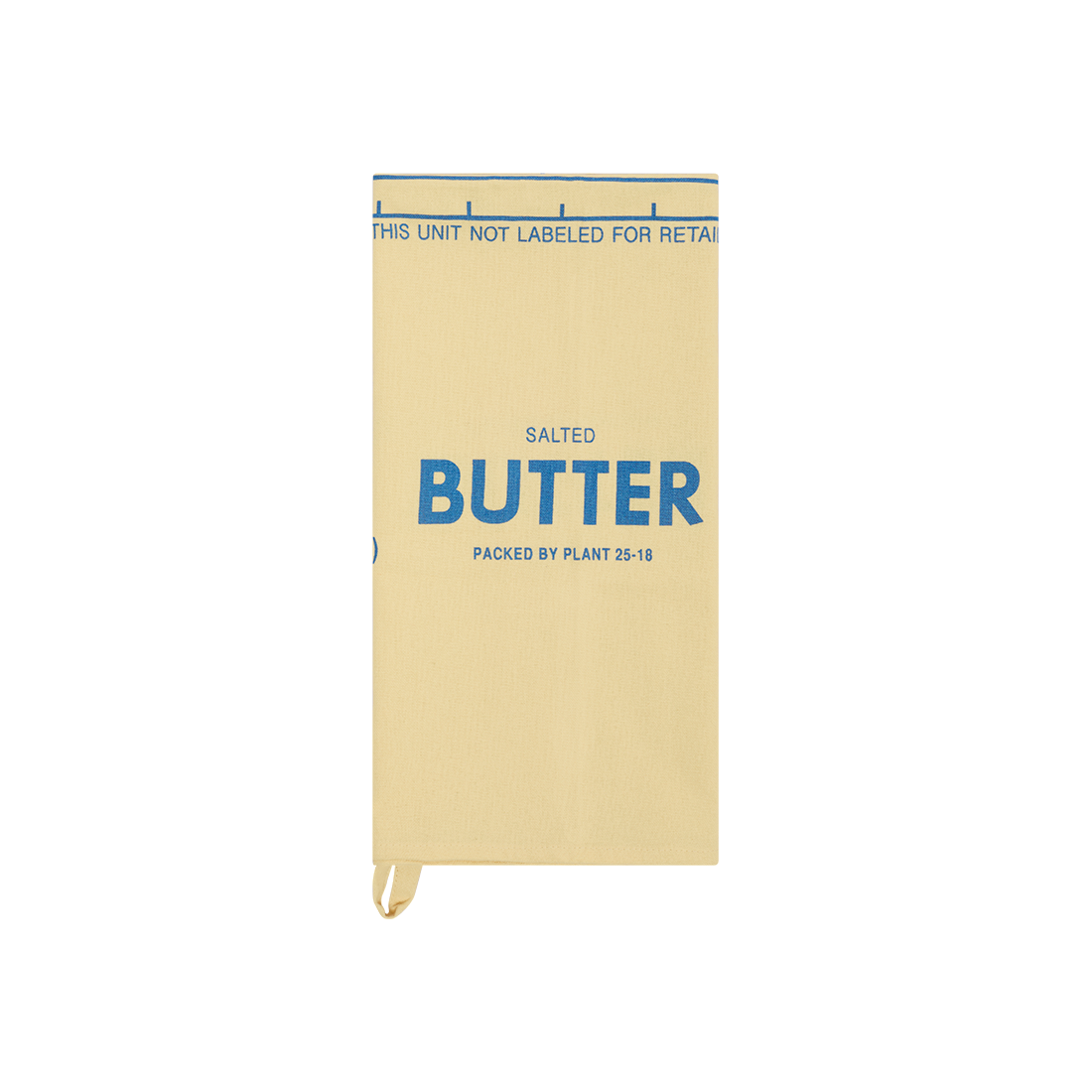 Butter container with 'Salted Butter' text on a white background