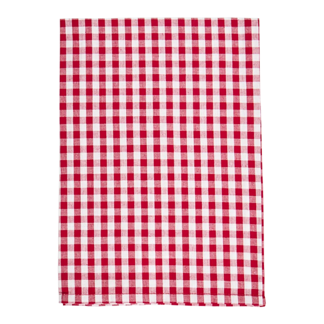 4PK GINGHAM NAPKINS - RED