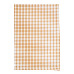 4pk Gingham Napkins - Tan