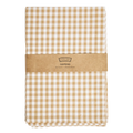 4PK GINGHAM NAPKINS - TAN