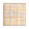 4PK GINGHAM NAPKINS - TAN