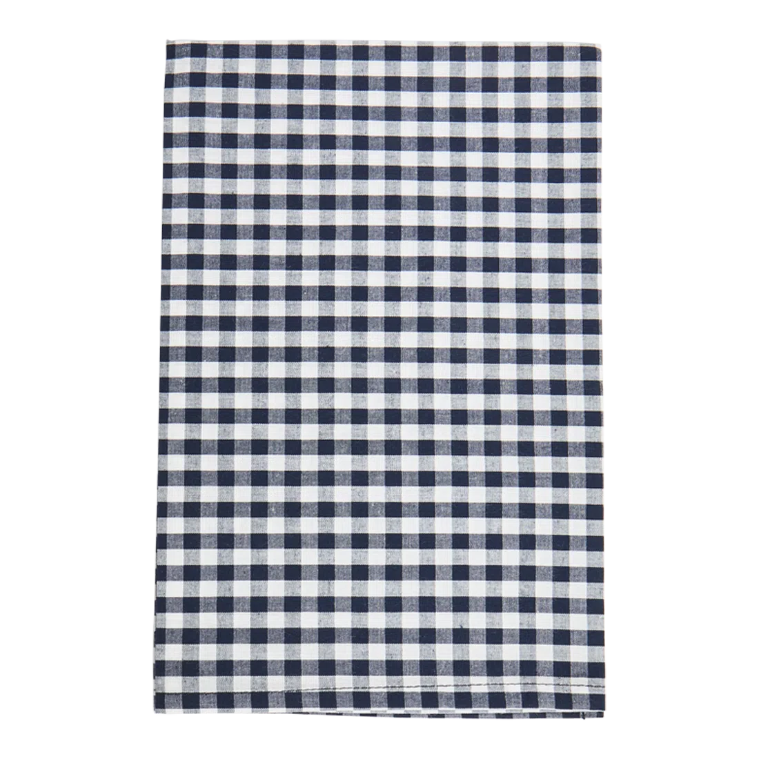 4PK GINGHAM NAPKINS - NAVY