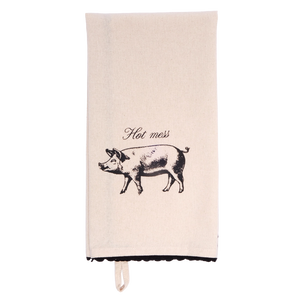 PLEASANTRIES - HOT MESS TEA TOWEL