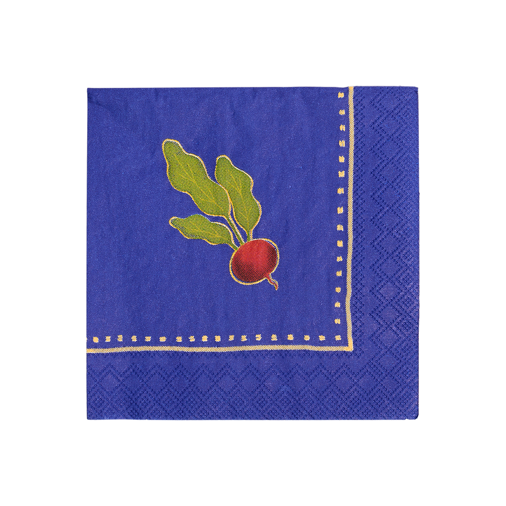 Cocktail Napkin Root Down with decorative entertaining inspired design, an easy way to elevate casual meals and coordinated table settings