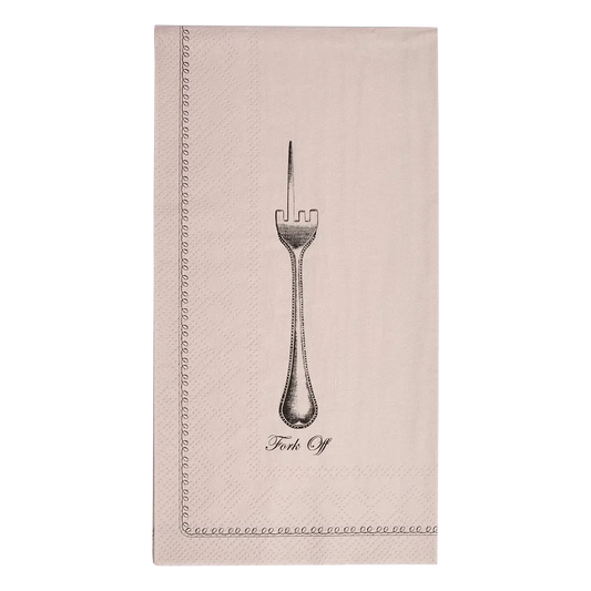 GUEST NAPKIN - FORK OFF (16)