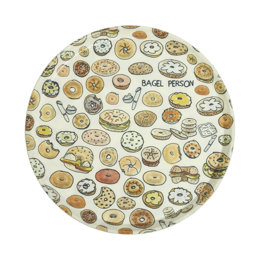 CAMTRAY - ROUND BAGEL PERSON (14" )