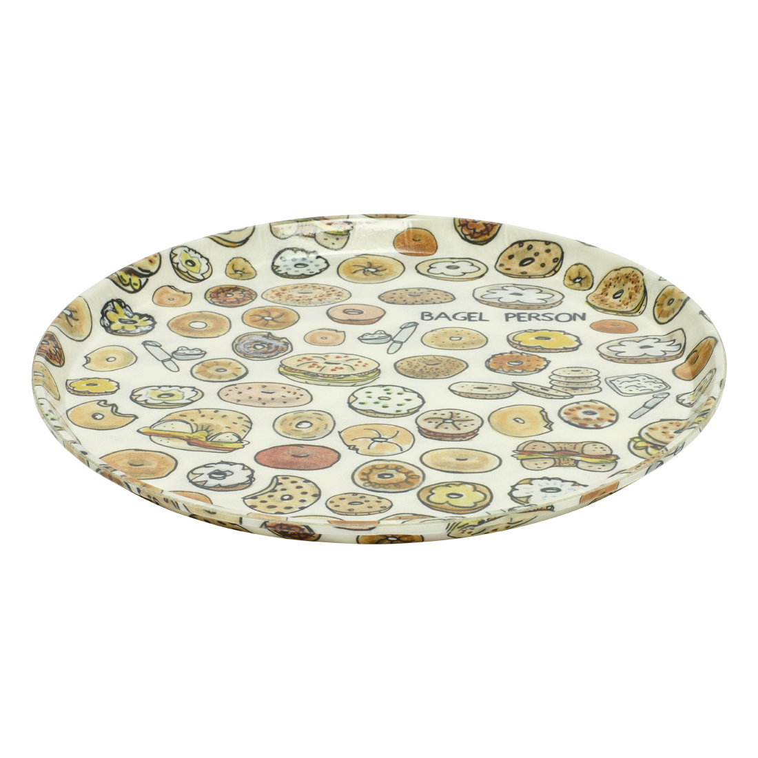 CAMTRAY - 14" ROUND BAGEL PERSON