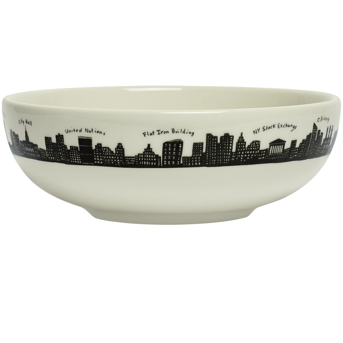 212 Skyline - Serving / Pasta Bowl versatile tableware, with a clean, polished finish and distinctive shape or artwork; useful for cereal, soup, snacks, sides, desserts, or everyday prep and serving. Primary product view highlights the overall design and proportions.
