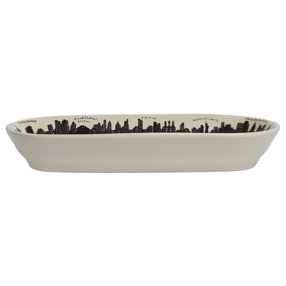 212 Skyline - Celery Dish (10")