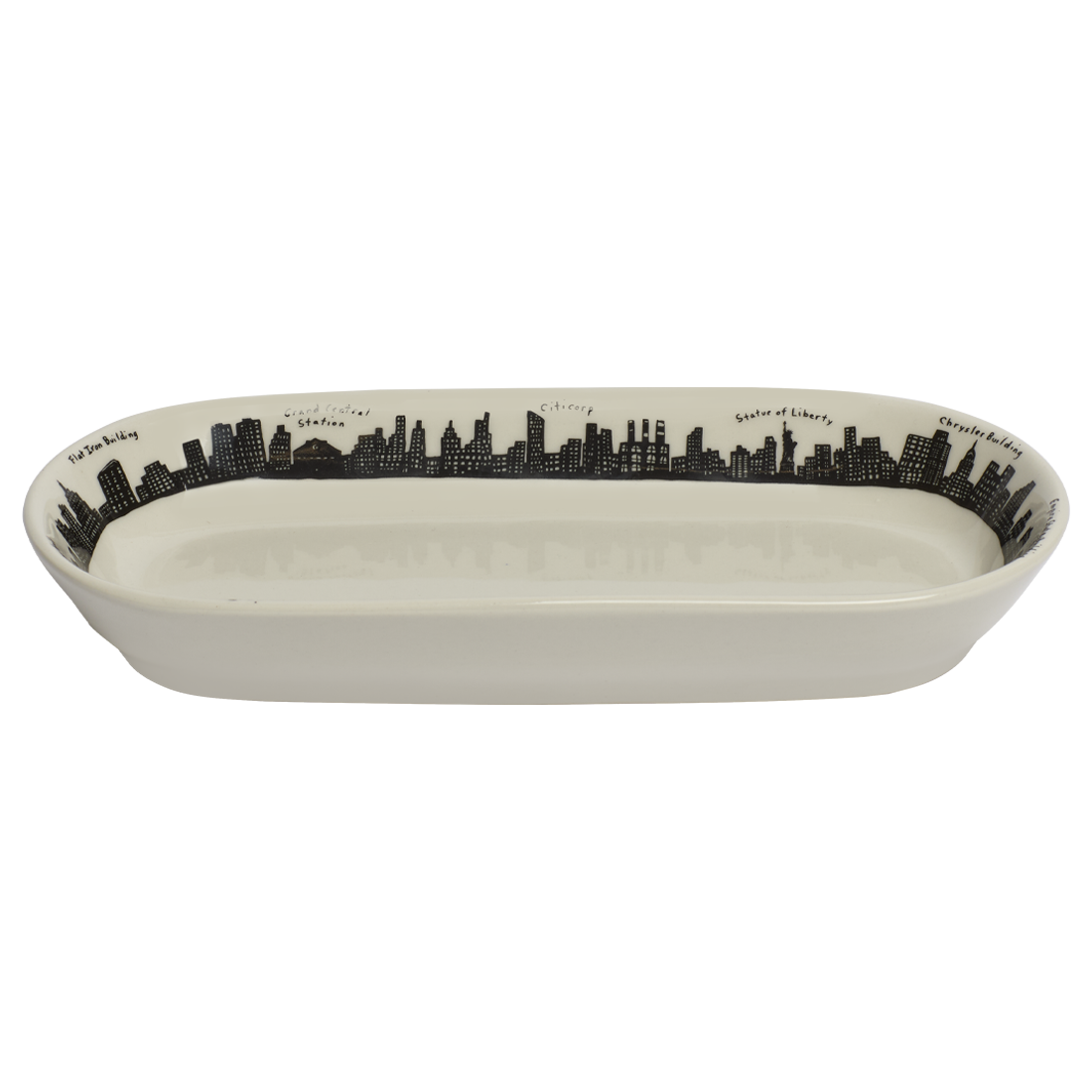 212 Skyline - Celery Dish (10")