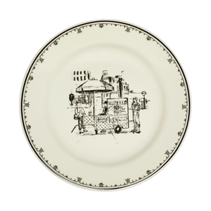 NYC Toile - Cart Plate 8.25in