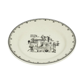 NYC TOILE - CART PLATE (8.25")