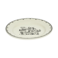 NYC TOILE - CART PLATE (8.25")
