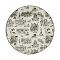 NYC TOILE - DINNER PLATE (10.25")
