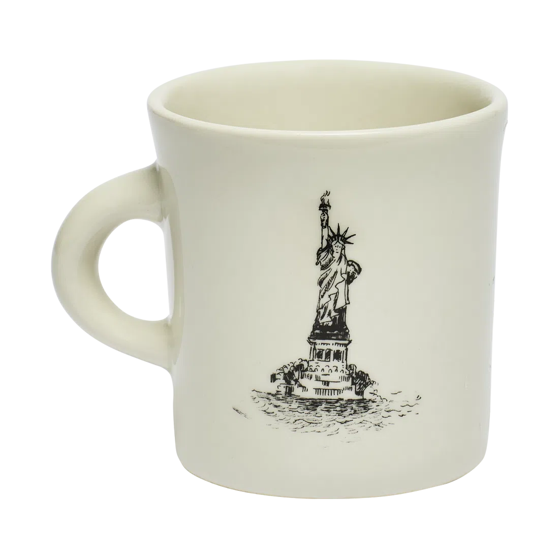 NYC TOILE - LIBERTY DOG MUG (8.75OZ)