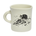 NYC TOILE - PIZZA RAT MUG (8.75OZ)