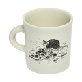 NYC TOILE - PIZZA RAT MUG (8.75OZ)
