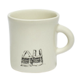 NYC TOILE - PIZZA RAT MUG (8.75OZ)