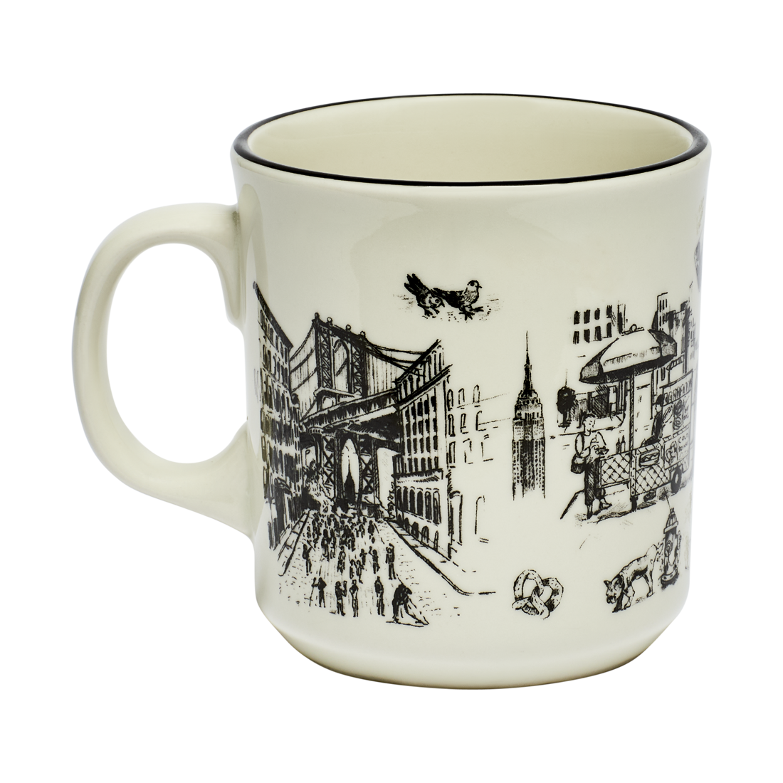 NYC Toile - Jumbo Mug  15oz