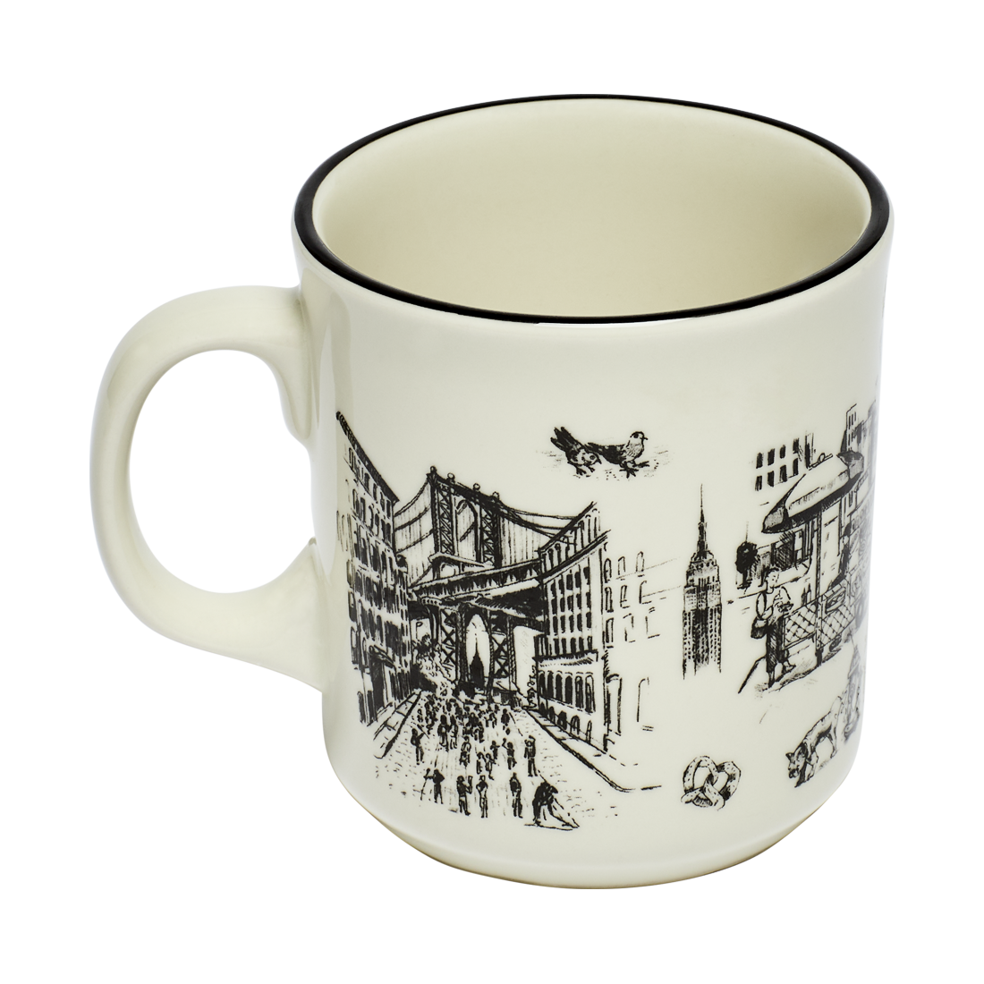 NYC Toile - Jumbo Mug  15oz