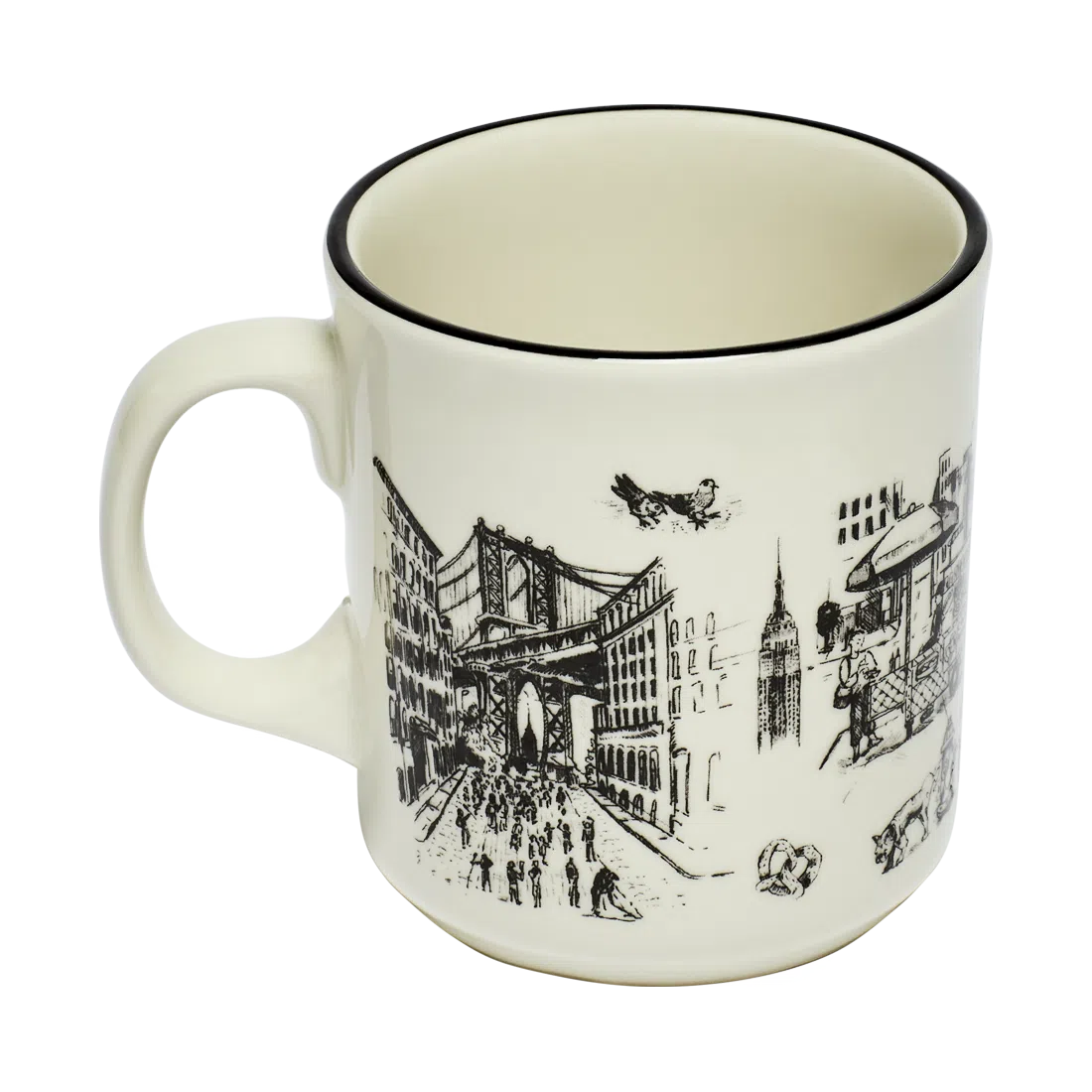 NYC TOILE - JUMBO MUG (15OZ)