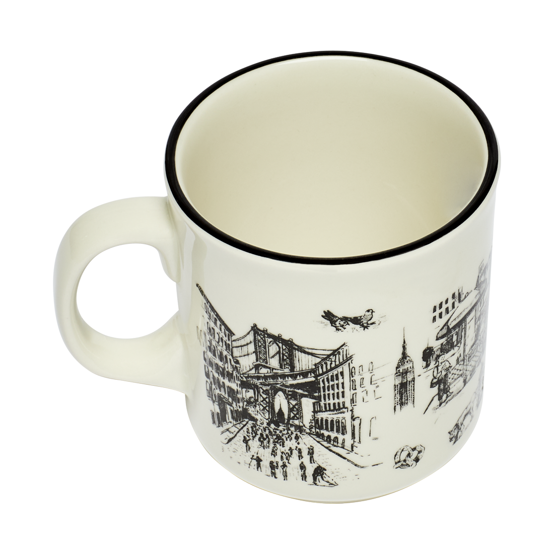 NYC Toile - Jumbo Mug  15oz