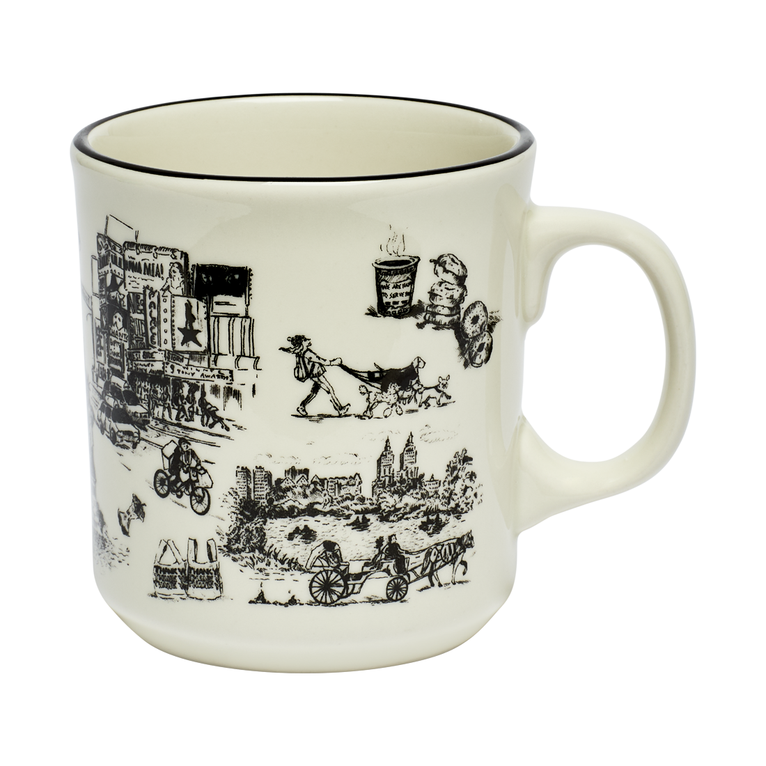 NYC Toile - Jumbo Mug  15oz