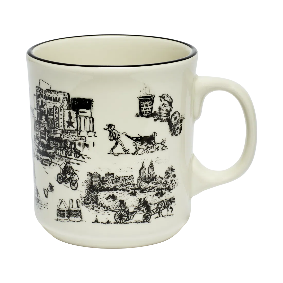 NYC TOILE - JUMBO MUG (15OZ)