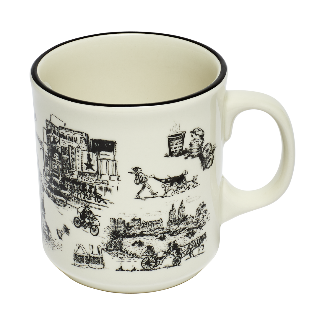 NYC Toile - Jumbo Mug  15oz