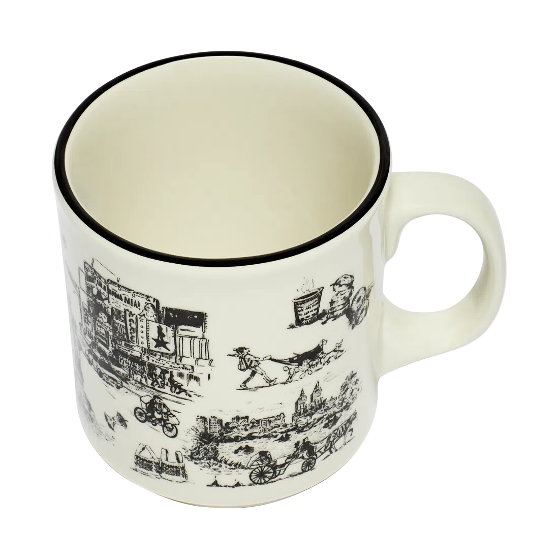 NYC TOILE - JUMBO MUG (15OZ)