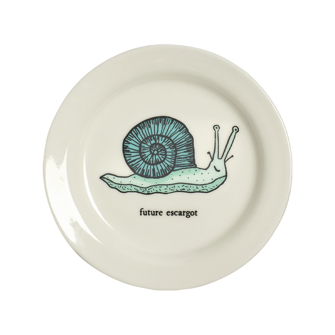 Escargot Plate 4.25in