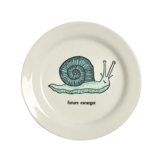 ESCARGOT PLATE (4.25")