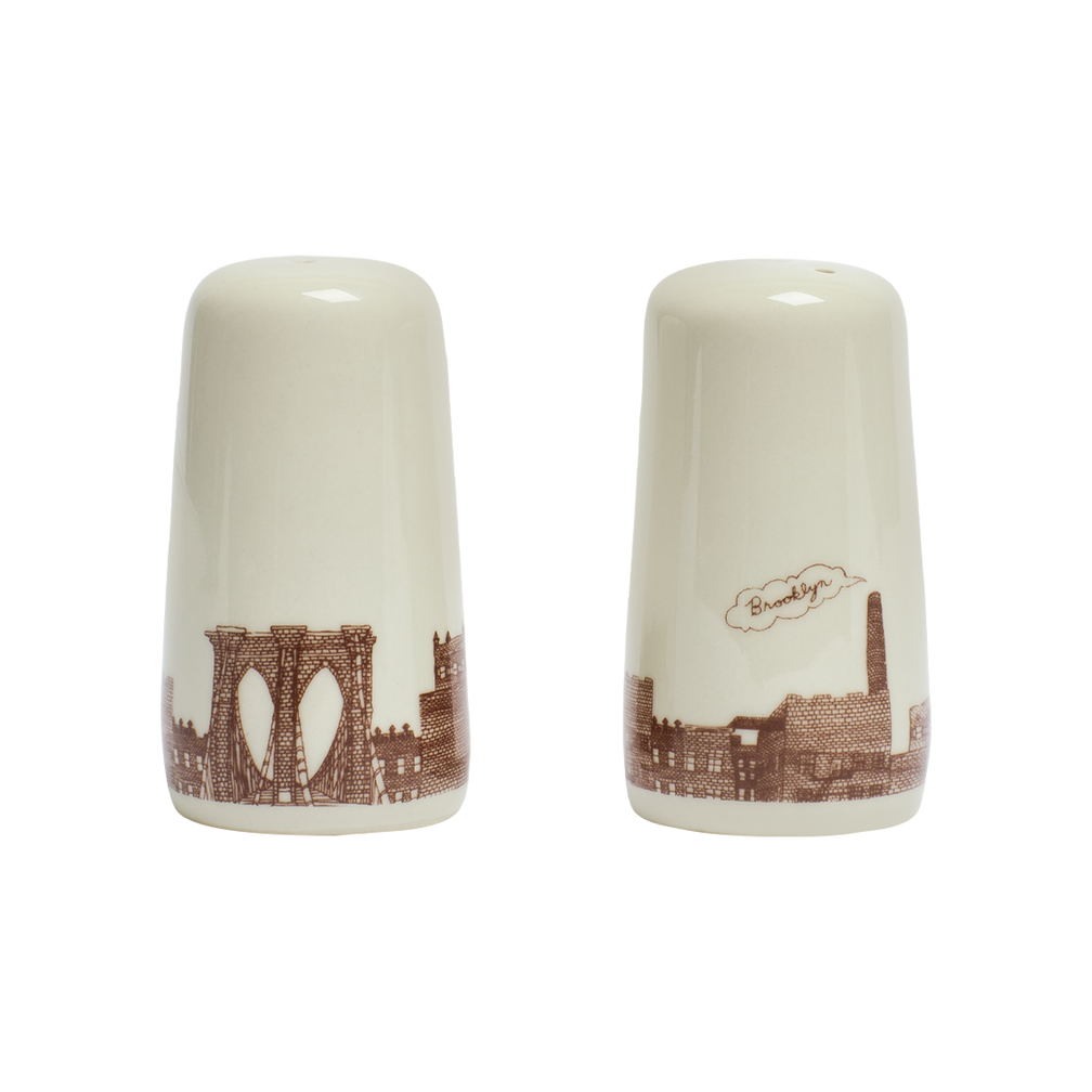 BROOKLYN - SALT & PEPPER SHAKER SET – Fishs Eddy