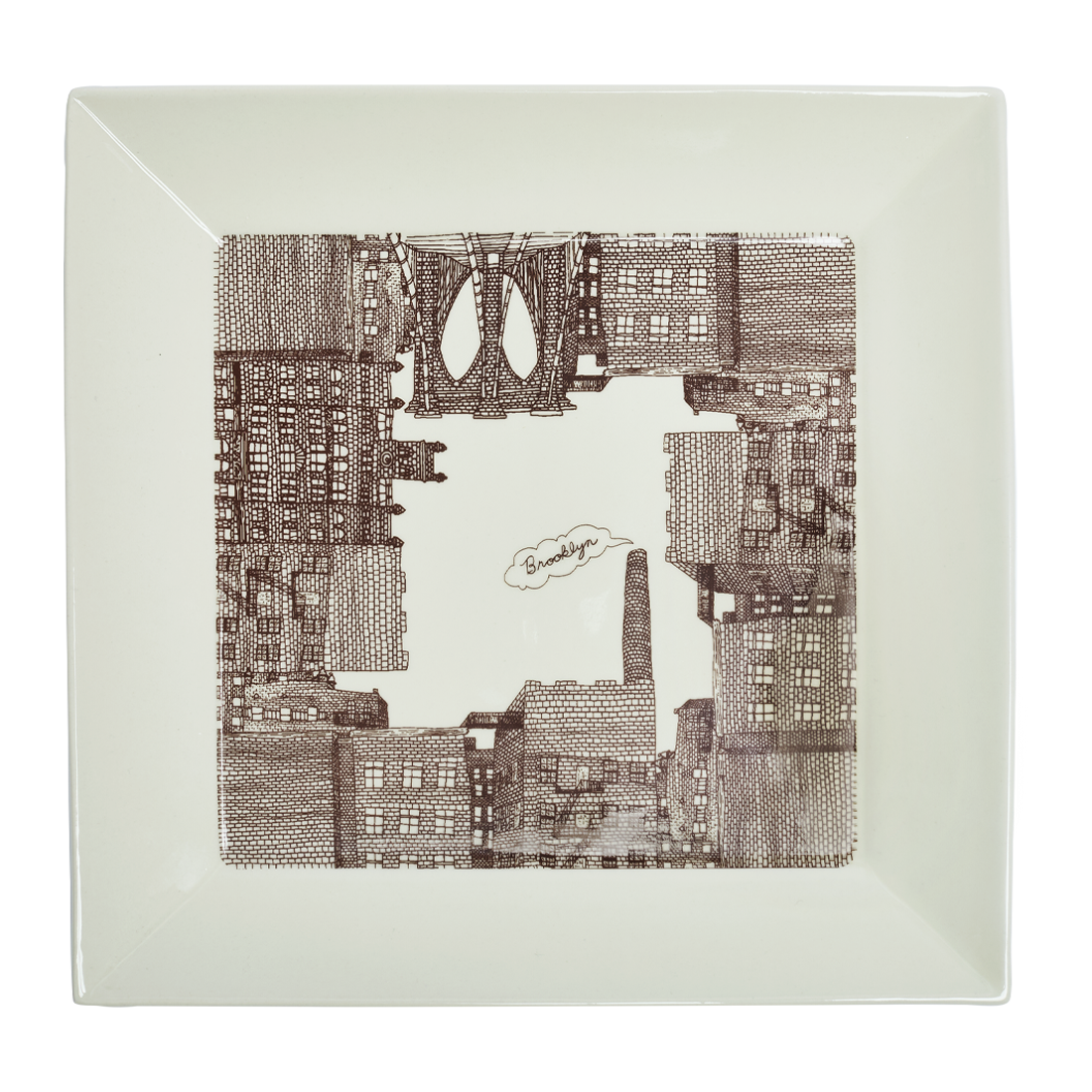 Brooklyn - Square Tray 10in