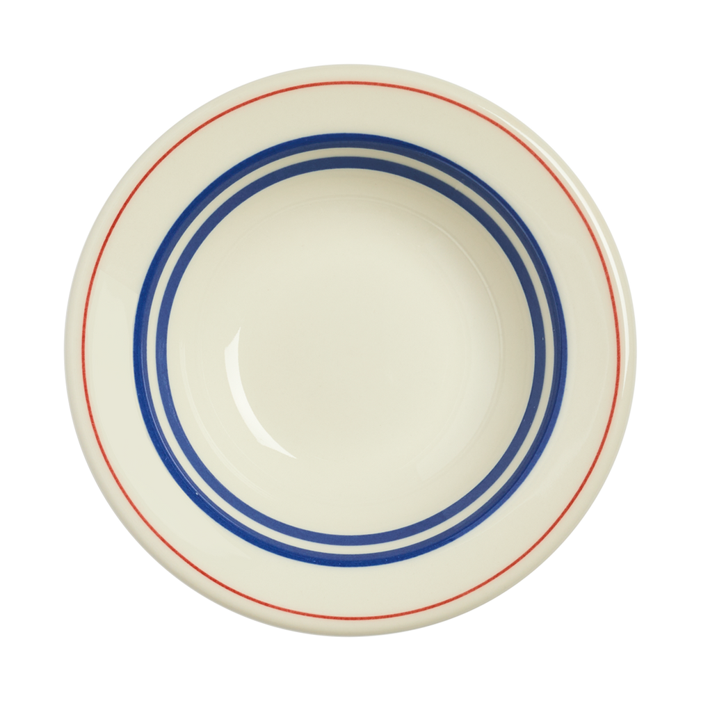 Hl Red/Blueband Fruit Bowl designed for serving fruit or snacks, perfect for both everyday use and entertaining