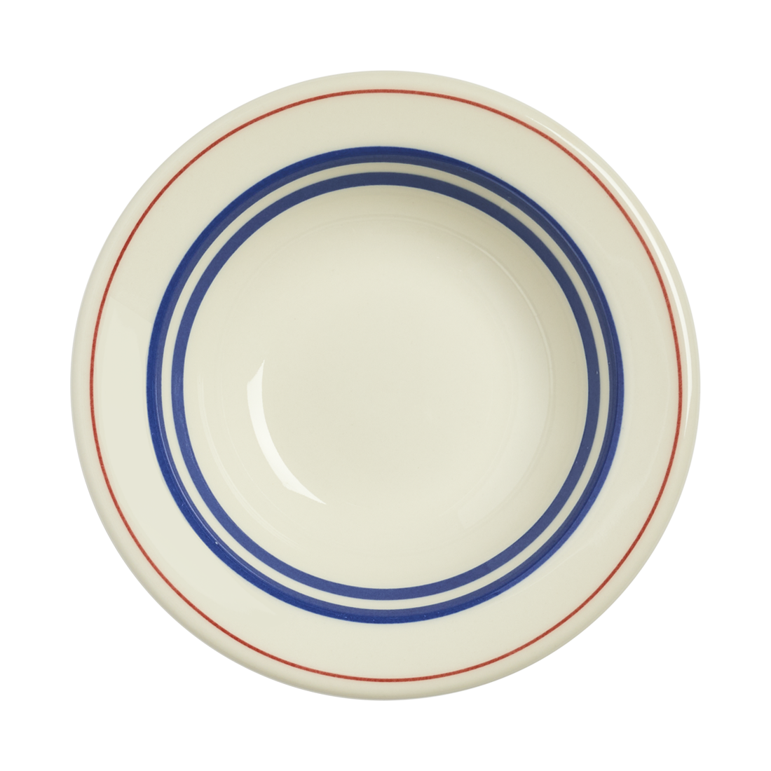 Hl Red/Blueband Fruit Bowl designed for serving fruit or snacks, perfect for both everyday use and entertaining