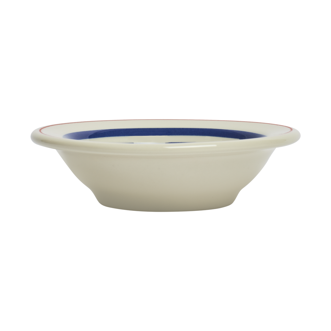 Hl Red Blueband Fruit Bowl designed for serving fruit or snacks, great for casual dining and everyday meals