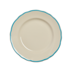 SKYBLUE SCALLOP - APP PLATE (7.25