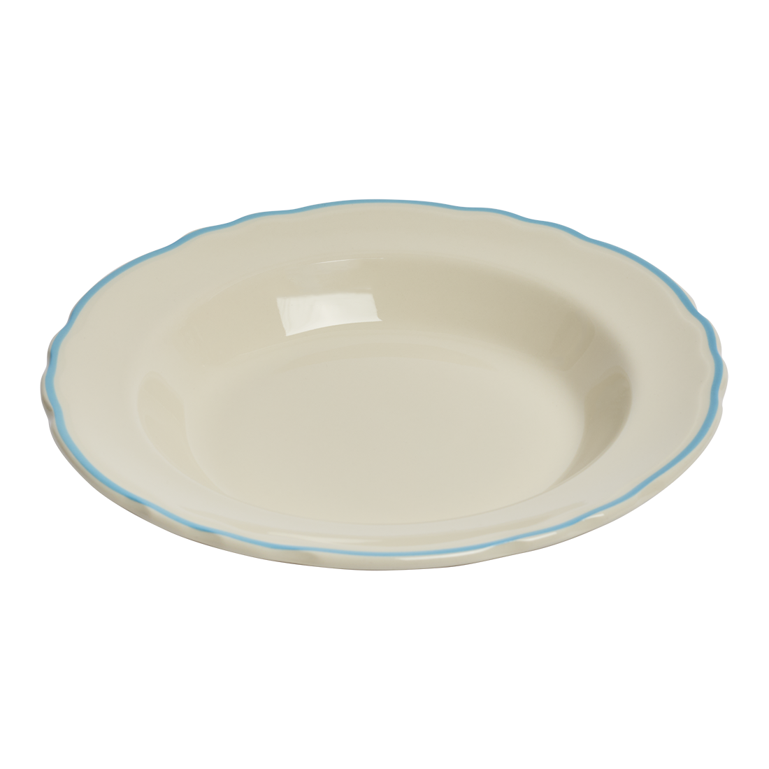 Wine Scallop Soup Bowl crafted from durable ceramic, perfect for both everyday use and entertaining
