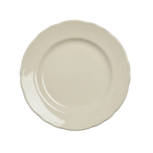 SCALLOPED WHITES - APP PLATE (7.25